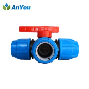 PP Compression Ball Valve