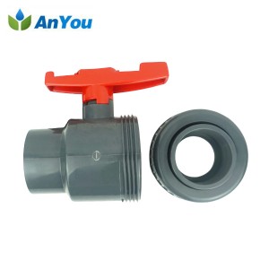 PVC Plastic Single Union Ball Valve