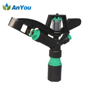 2 Nozzle Plastic Impact Sprinkler