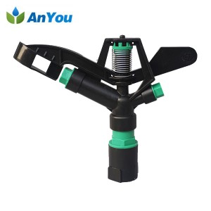 2 Nozzle Plastic Impact Sprinkler