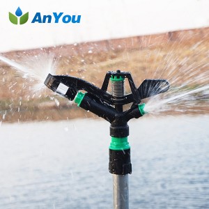 2 Nozzle Plastic Impact Sprinkler