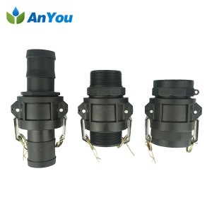 Plastic Camlock Fittings for Layflat Hose