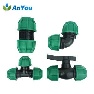 HDPE Compression Fittings for Irrigation System