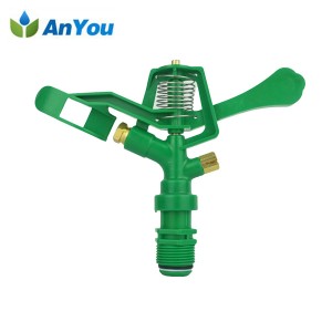 Plastic Impact Sprinkler with Male Thread Connection 3/4″