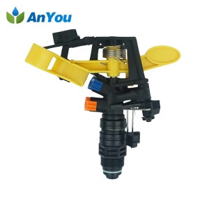 Plastic Adjustable Sprinkler with 2 Nozzles