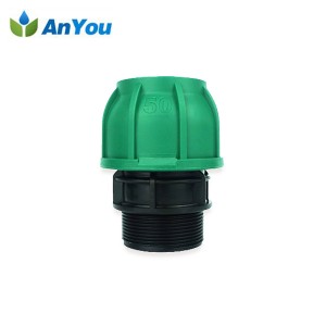 HDPE Compression Fittings with Male Thread